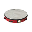 Remo TA-5110-52 10inch Fiberskyn Tambourine, Single-Row Jingles, Quadura Deep Red