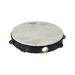Remo TA-5110-70 10inch Fiberskyn Tambourine, Single-Row Jingles, Quadura Black