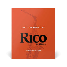 Rico Alto Saxophone Reeds, Strength 3.0, Box of 10