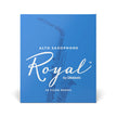 Rico Royal Alto Saxophone Reeds, Strength 3.0, Box of 10