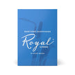 Rico Royal Baritone Saxophone Reeds, Strength 2.0, Box of 10