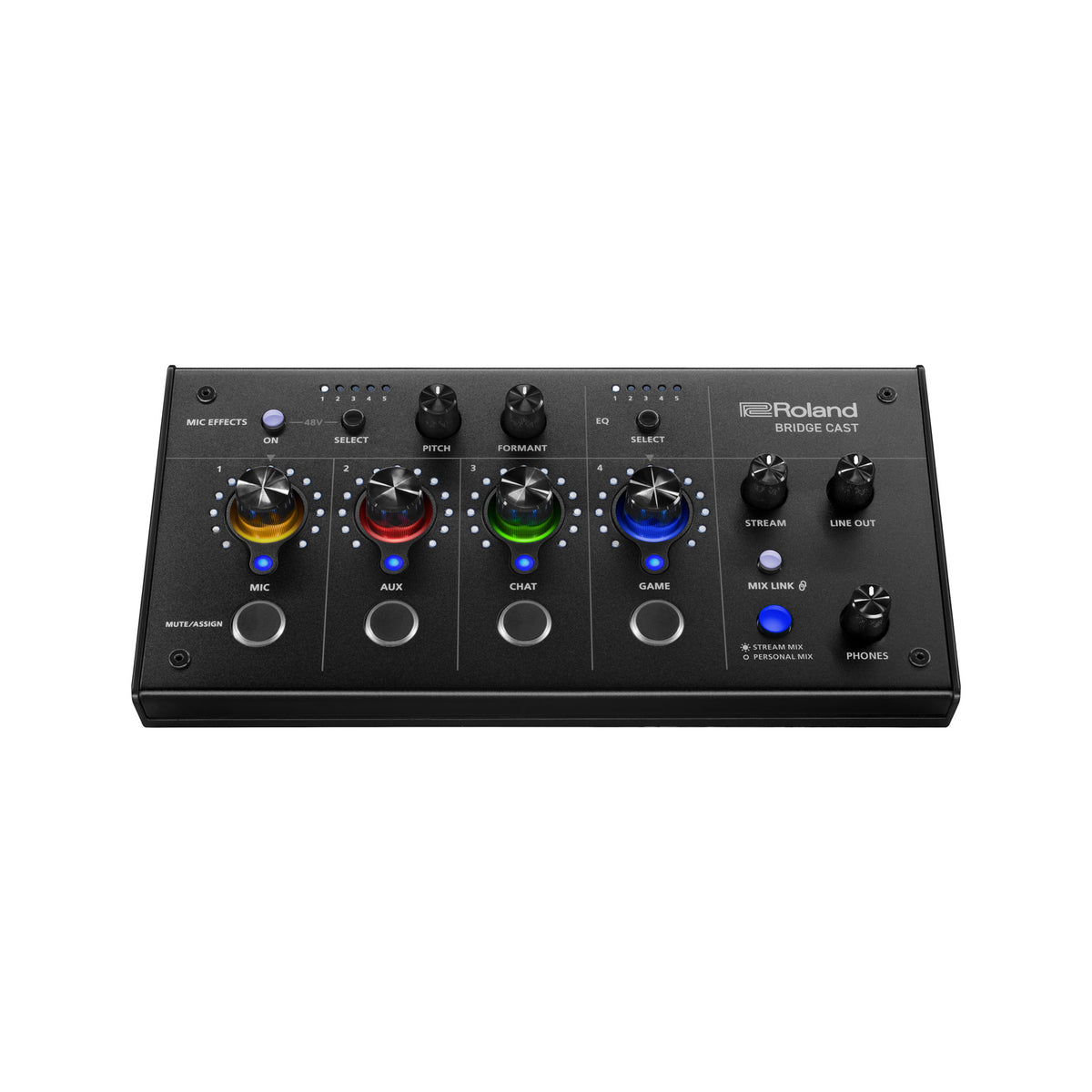 DTM・DAW Roland BRIDGE CAST Roland Bridge Cast Dual-bus Gaming Audio Mixer – Swee Lee Singapore