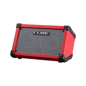 Roland Cube Street Battery Powered Stereo Amplifier, Red