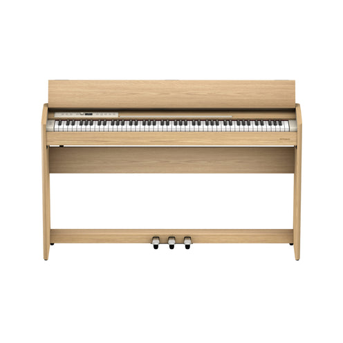 Roland F701 Digital Piano, Light Almond