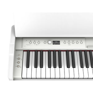 Roland F701 Digital Piano, White