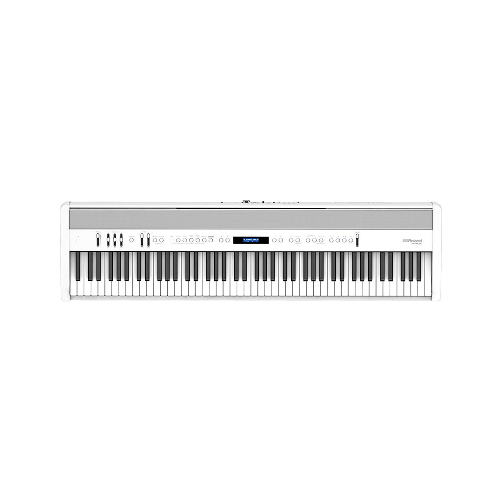 Roland FP-60X Digital Piano, White – Swee Lee Singapore
