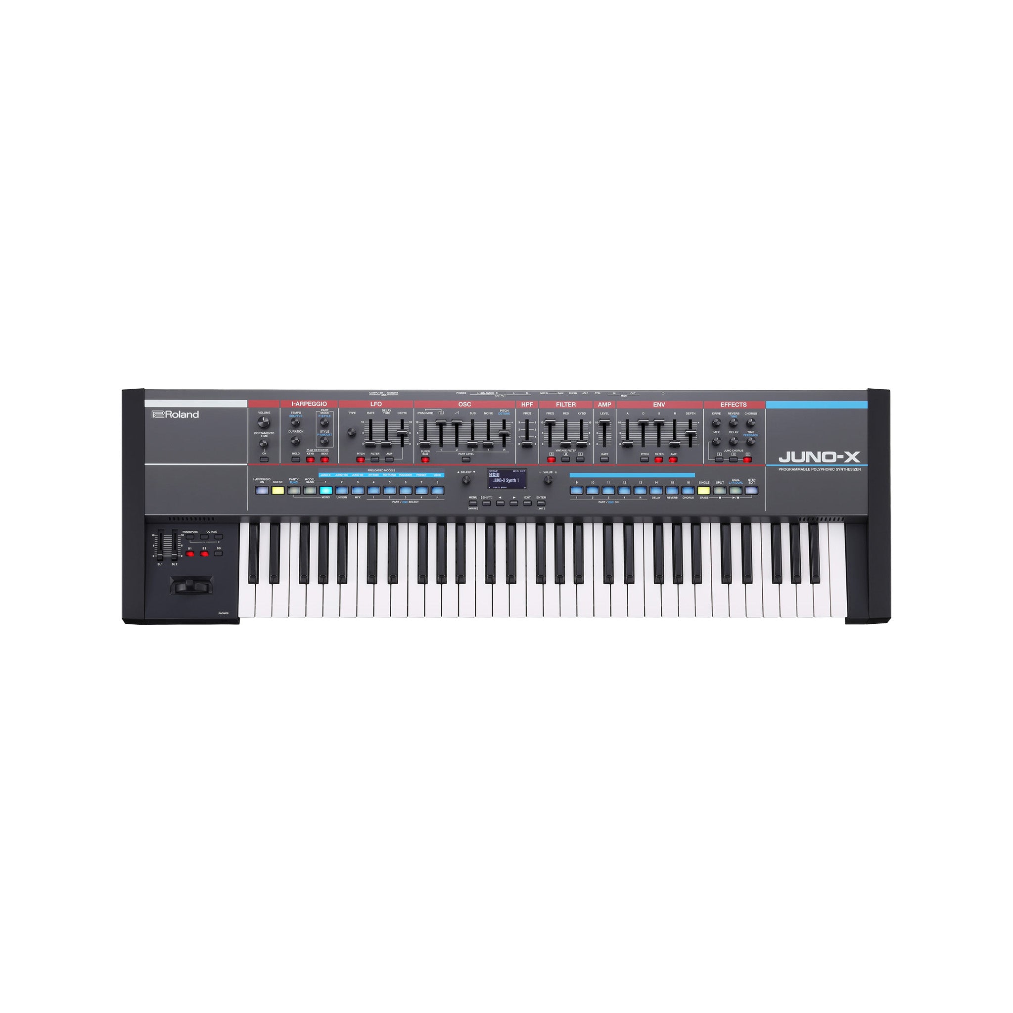Roland Juno-X 61-Key Synthesizer