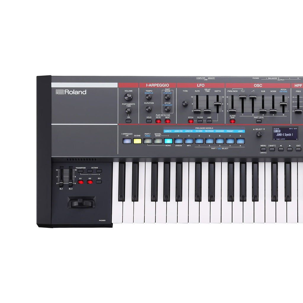 Roland Juno-X 61-Key Synthesizer – Swee Lee Singapore