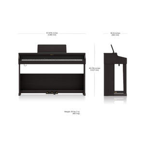 Roland RP701 Digital Piano, Dark Rosewood