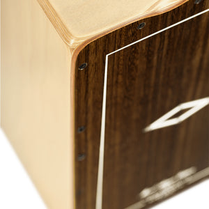 MEINL Percussion AETLBE Artisan Edition Cajon Tango Line, Brown Eucalyptus Frontplate