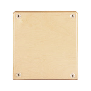 MEINL Percussion AETLGE Artisan Edition Cajon Tango Line, Grey Eucalyptus Frontplate