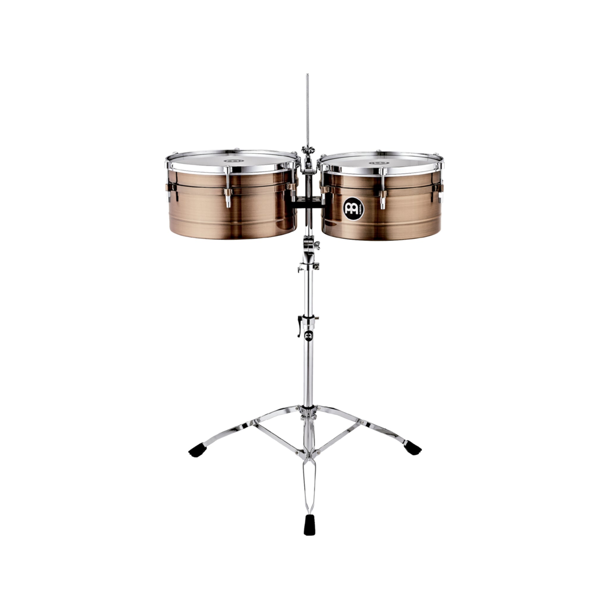 MEINL Percussion AV1ABR 14+15inch Artist Timbales-Amadito Valdes, Antique Bronze