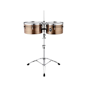 MEINL Percussion AV1ABR 14+15inch Artist Timbales-Amadito Valdes, Antique Bronze