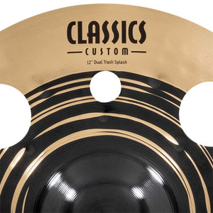 MEINL Cymbals CC12DUTRS 12inch Classics Custom Dual Trash Splash