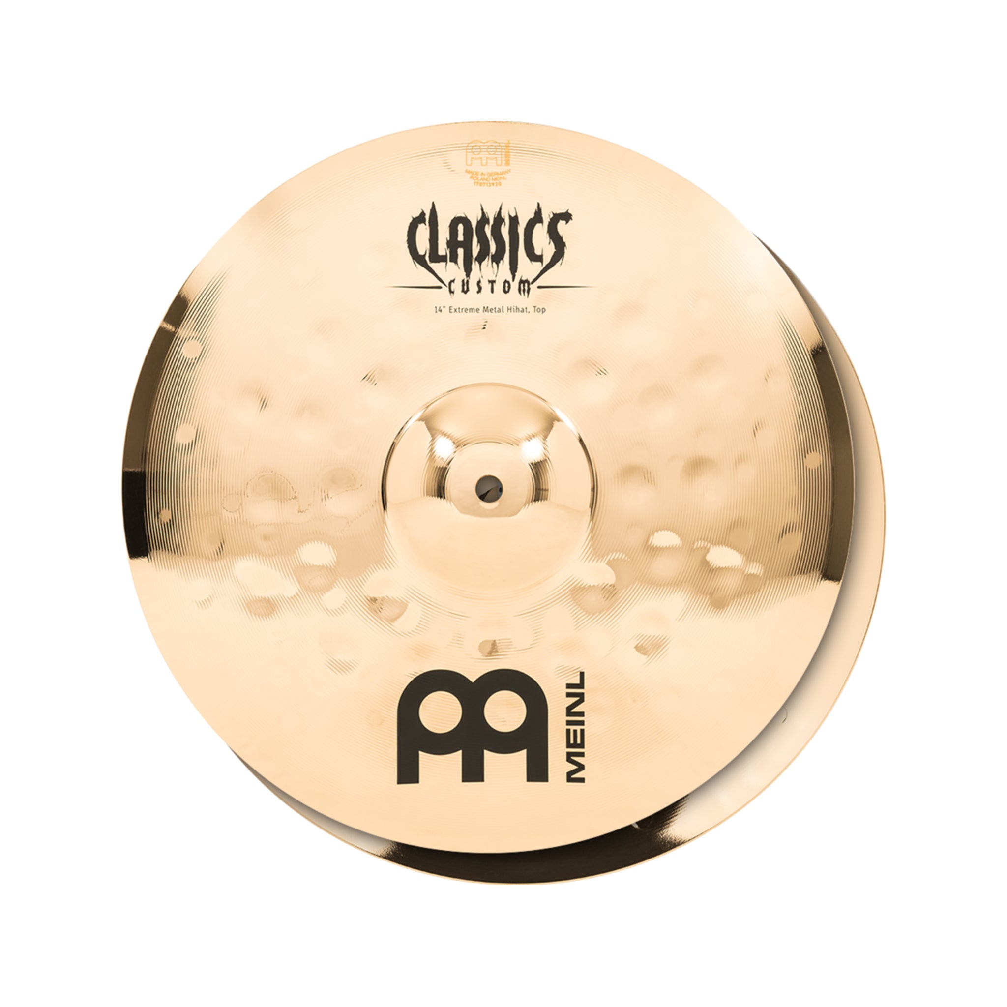 MEINL Cymbals CC14EMH-B 14inch Classics Custom Extreme Metal Hihat