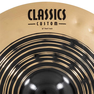 MEINL Cymbals CC16DUC 16inch Classics Custom Dual Crash