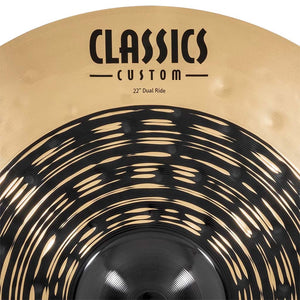MEINL Cymbals CC22DUR 22inch Classics Custom Dual Ride