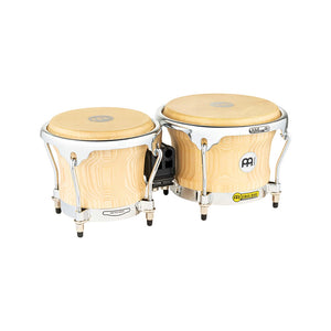 MEINL Percussion CS400AWA-M 7&8.5inch Collection Series Wood Bongo, American White Ash