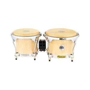 MEINL Percussion CS400AWA-M 7&8.5inch Collection Series Wood Bongo, American White Ash