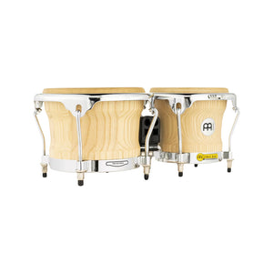 MEINL Percussion CS400AWA-M 7&8.5inch Collection Series Wood Bongo, American White Ash
