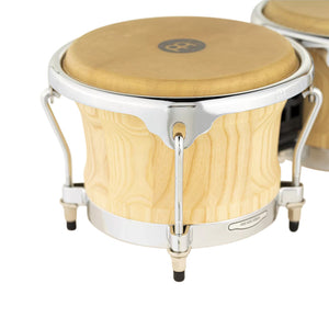 MEINL Percussion CS400AWA-M 7&8.5inch Collection Series Wood Bongo, American White Ash