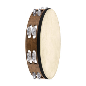 MEINL Percussion FD12TAM 12inch Tamburello, Goat Skin, Walnut Brown
