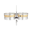 MEINL Percussion HYT1314 13+14inch Hybrid Timbales, Siam Oak/Steel
