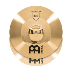 MEINL Cymbals MA-B12-16M 16Inch B12 Marching Cymbals Medium Pair