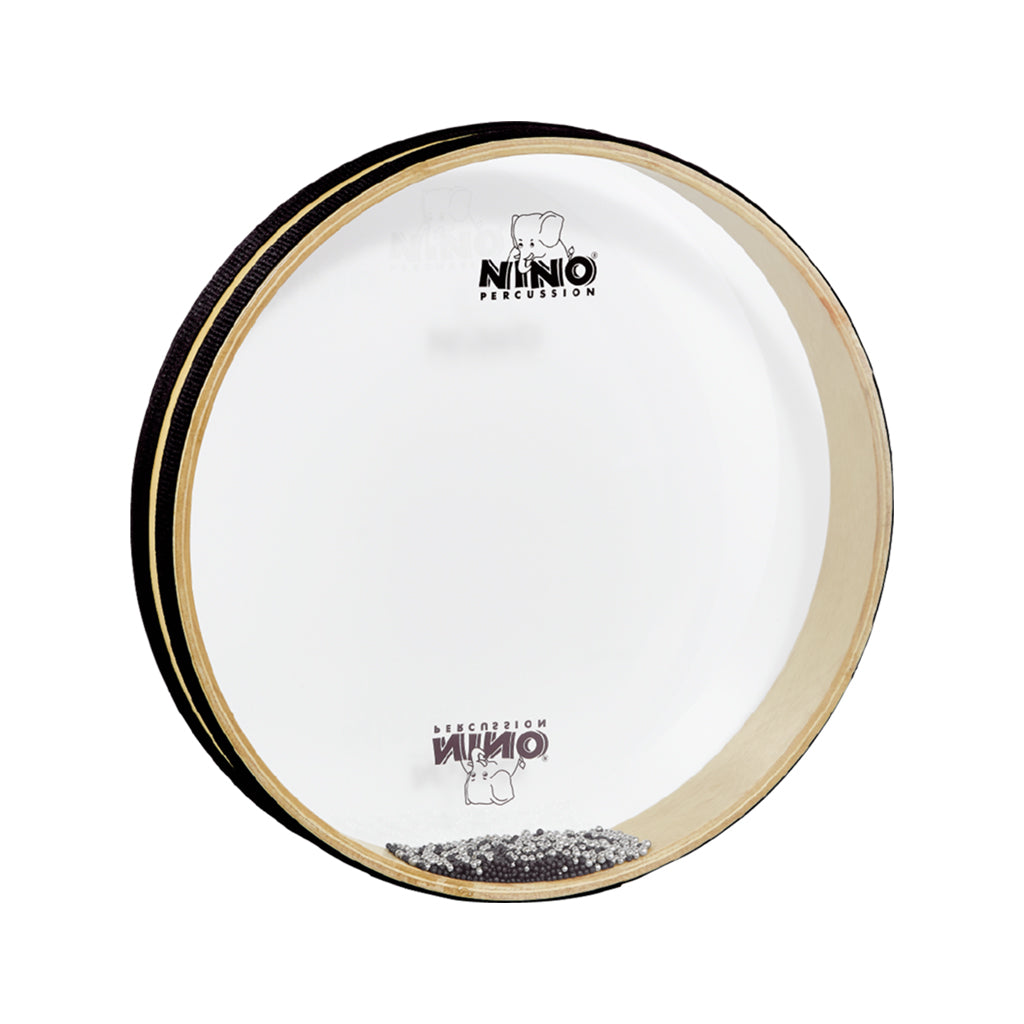 NINO Percussion NINO35 12inch Sea Drum, Siam Oak, 2 Clear Synthetic Heads