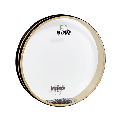 NINO Percussion NINO35 12inch Sea Drum, Siam Oak, 2 Clear Synthetic Heads