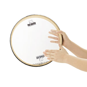 NINO Percussion NINO35 12inch Sea Drum, Siam Oak, 2 Clear Synthetic Heads