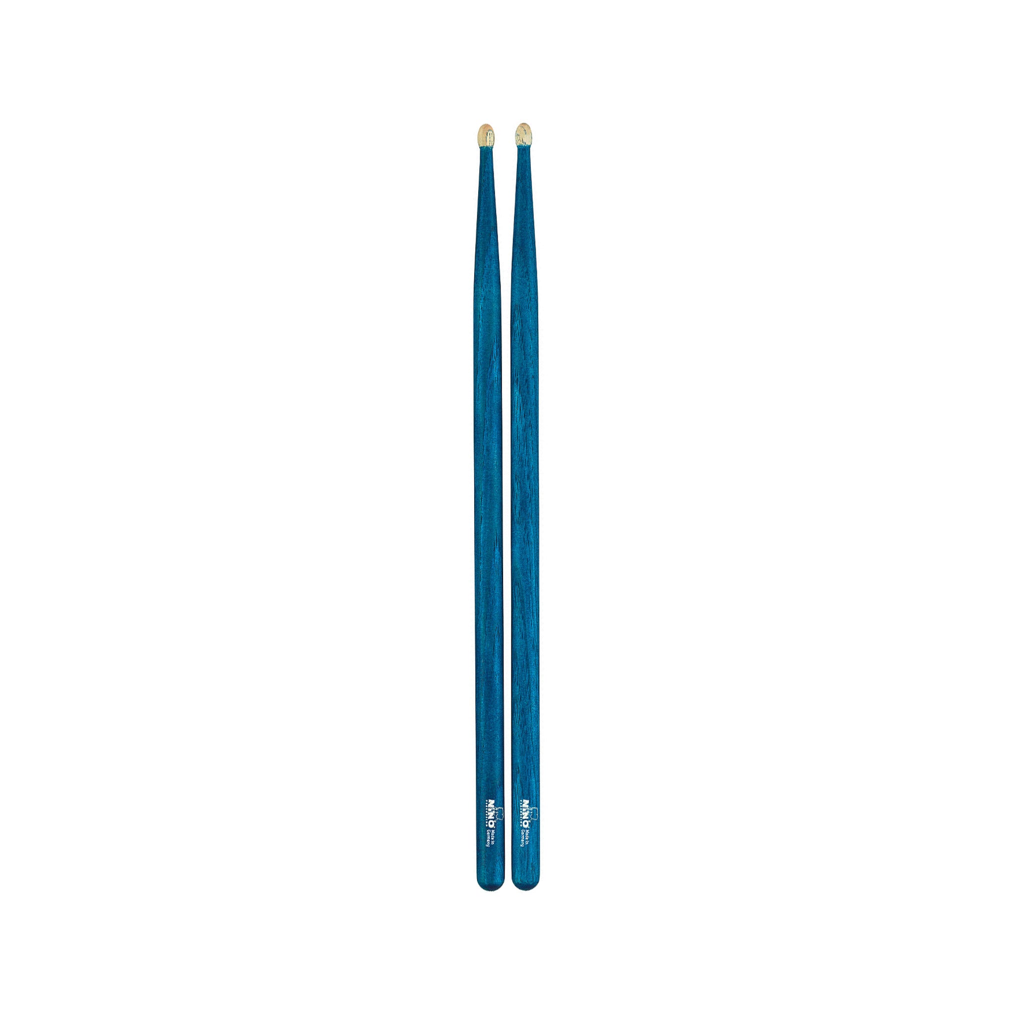 NINO Percussion NINO972 American Hickory Drumsticks, Blue