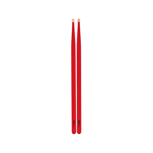 NINO Percussion NINO973 American Hickory Drumsticks, Red