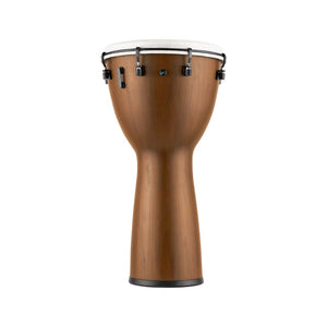 MEINL Percussion PADJ12-BW 12in Mechanical Tuned Pickup Alpine Djembe, Synthetic Head, Barnwood