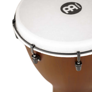 MEINL Percussion PADJ12-BW 12in Mechanical Tuned Pickup Alpine Djembe, Synthetic Head, Barnwood
