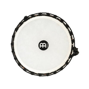MEINL Percussion PADJ6-M-F 10inch Rope Tuned Travel Series Djembe, Synthetic Head, Kanga Sarong