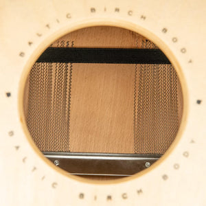 MEINL Percussion SCP100AWA Snarecraft Professional Cajon, American White Ash Frontplate