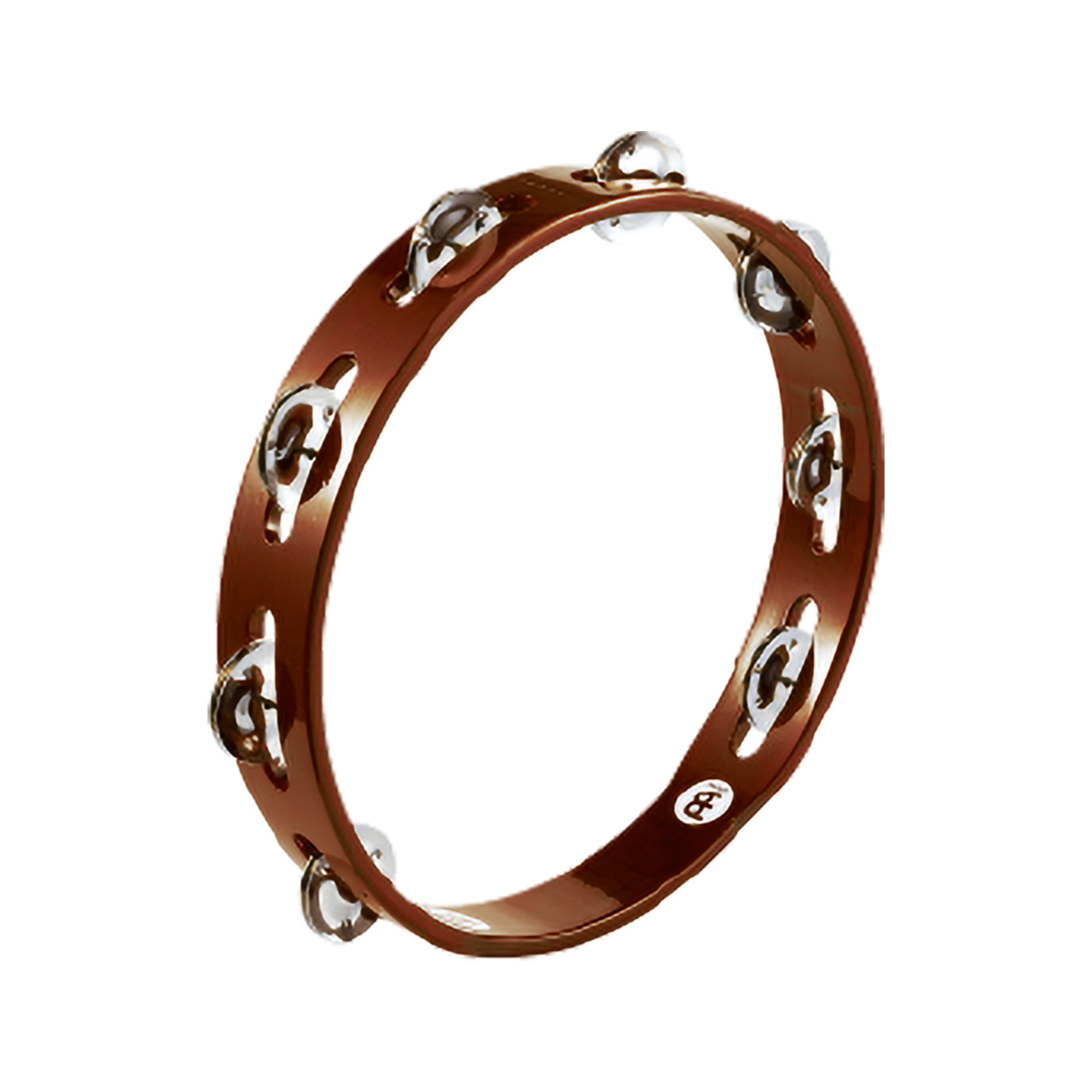 MEINL Percussion TA1AB Traditional Wood Tambourine, Stainless Steel Jingles, African Brown