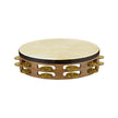 MEINL Percussion TAH2V-WB Vintage Wood Tambourine, 2 Rows, Walnut Brown