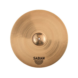 Sabian 2500572B AA Raw Bell Cymbal Set w/14in Hats, 16in Crash, 21in Ride, Free 18in Crash