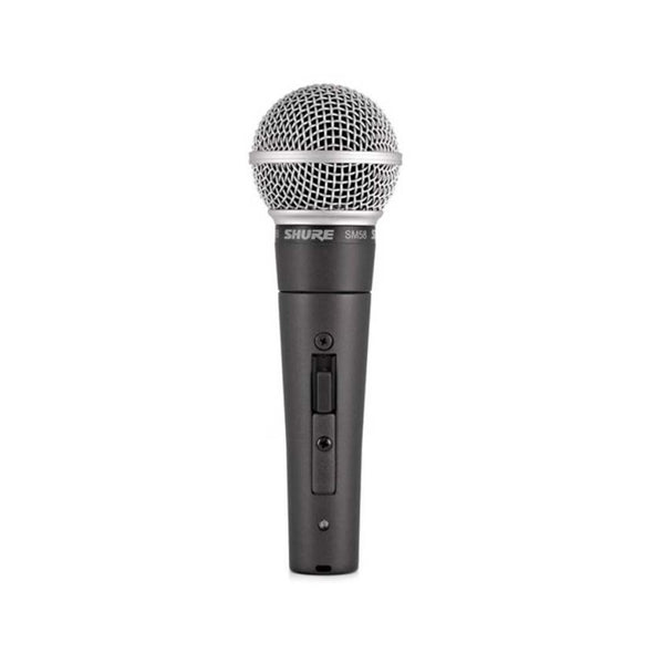 Shure SM58S Cardioid Dynamic Vocal Microphone with On/Off Switch