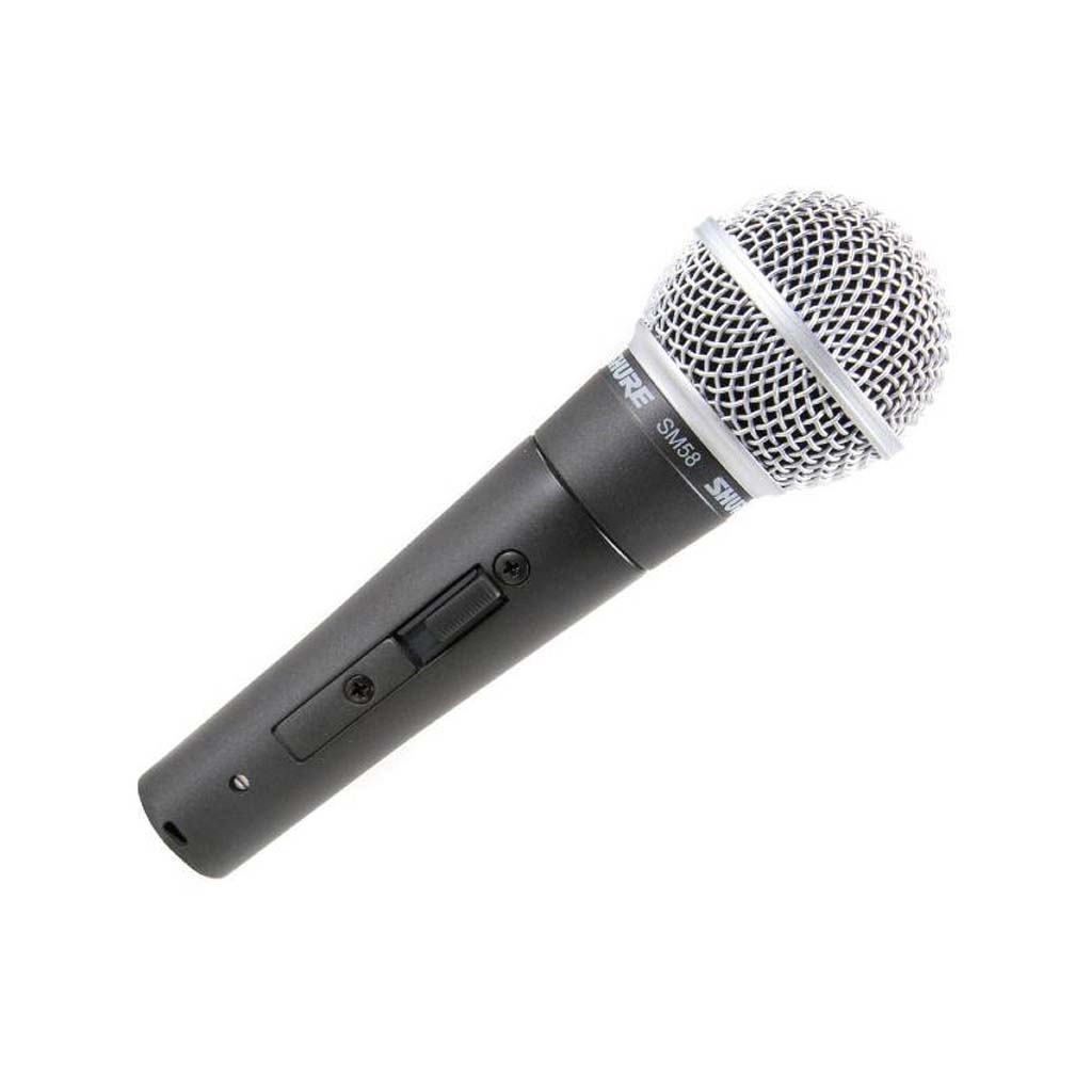 Shure SM58S Cardioid Dynamic Vocal Microphone with On/Off Switch
