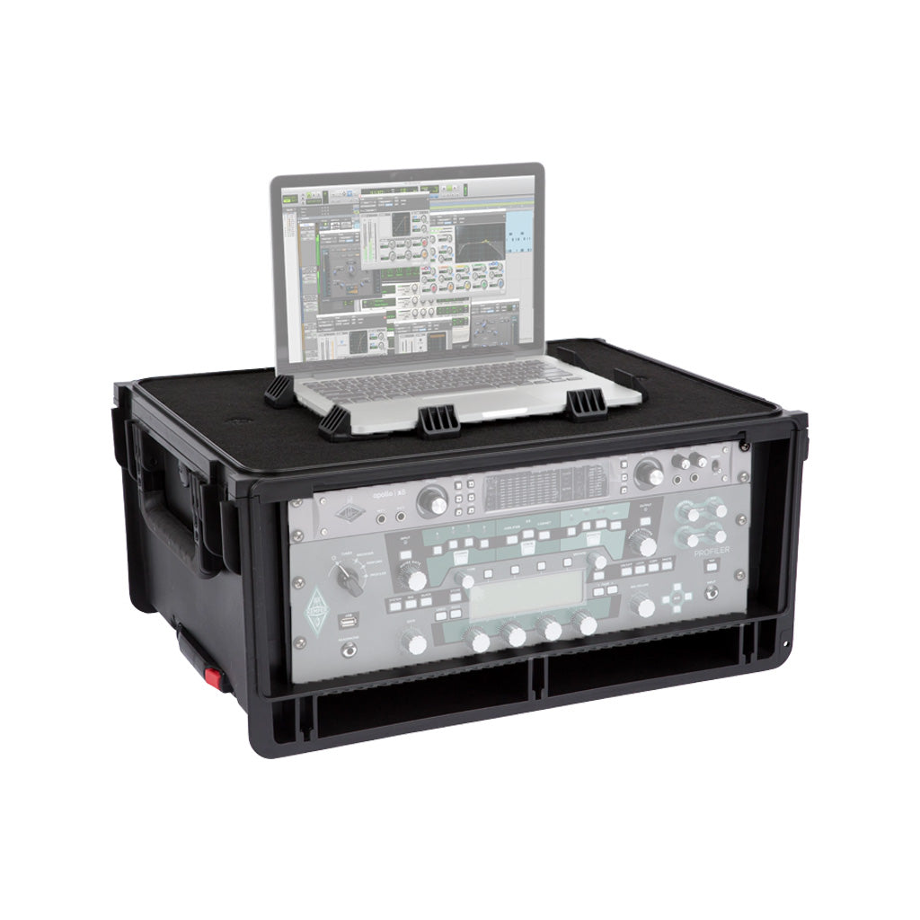 SKB 1SKB-ISF4U Injection Molded 4U Studio Flyer Rack Case