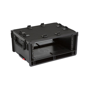 SKB 1SKB-ISF4U Injection Molded 4U Studio Flyer Rack Case