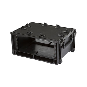 SKB 1SKB-ISF4U Injection Molded 4U Studio Flyer Rack Case