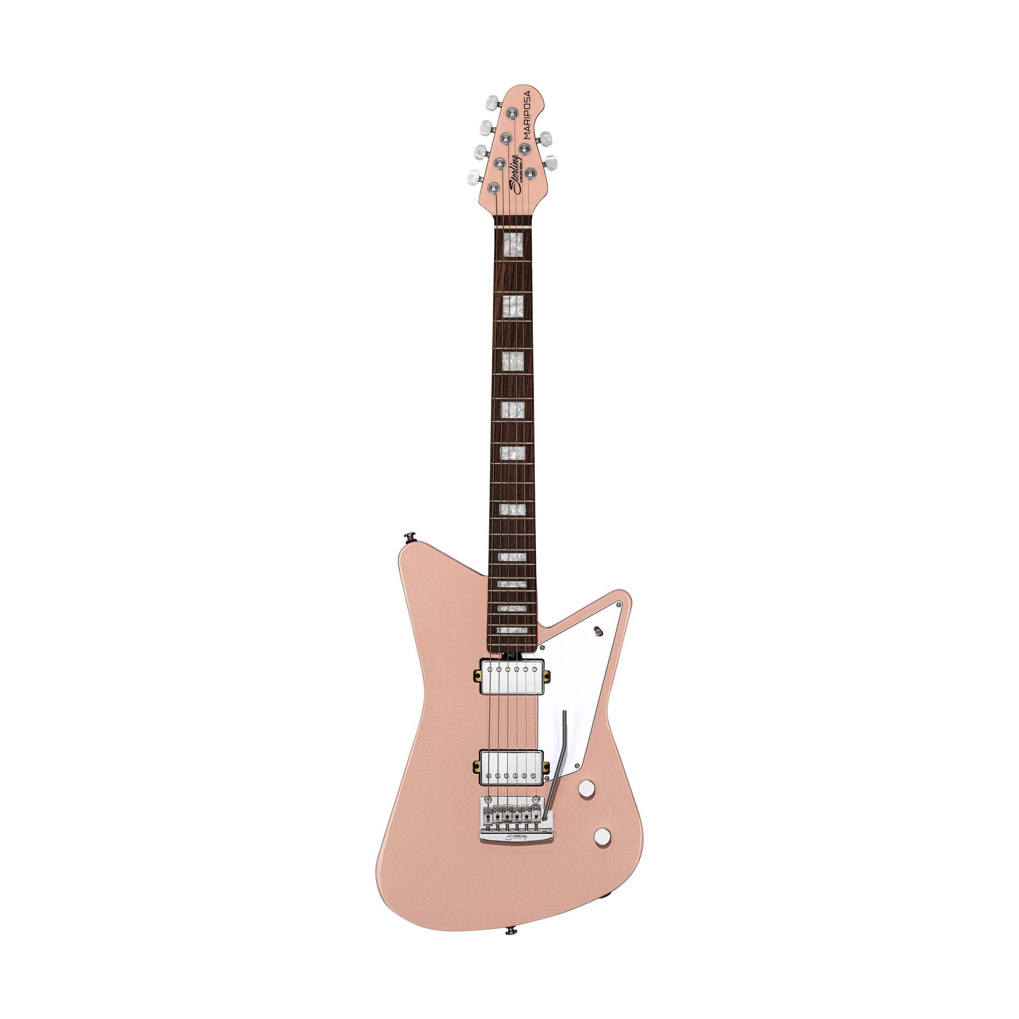 Sterling By Music Man Mariposa Electric Guitar, Pueblo Pink