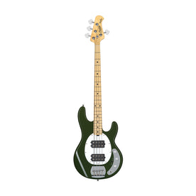 Sterling S.U.B Series Ray4 HH 4-String Electric Bass Guitar, Olive