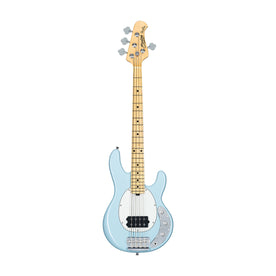 Sterling by Music Man StingRay Short Scale 4-String Electric Bass Guitar, Daphne Blue