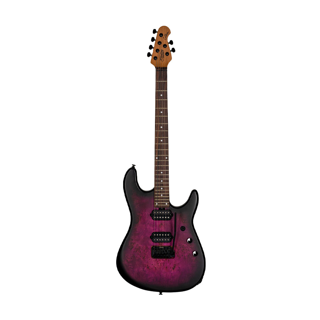 Sterling By Music Man Richardson Cutlass Signature 6-String Guitar, Cosmic Purple Burst Satin