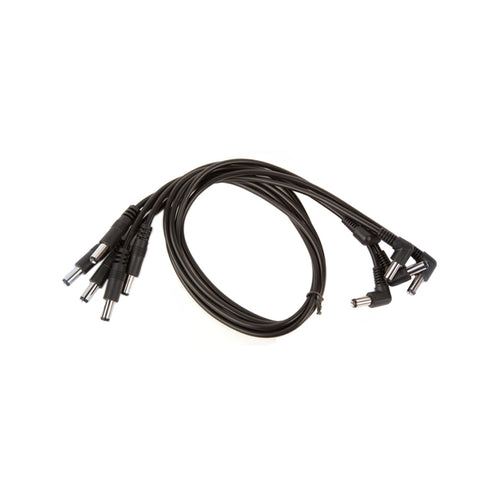 Strymon DC Power Cables, Straight to Right Angle (5 pack), 18inch